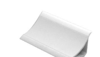 Profilé de finition PVC pour jonction baignoire ou receveur de douche.