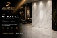 Affiche de marque World Export — Carrelage Effet Marbre 60x120, finition premium.