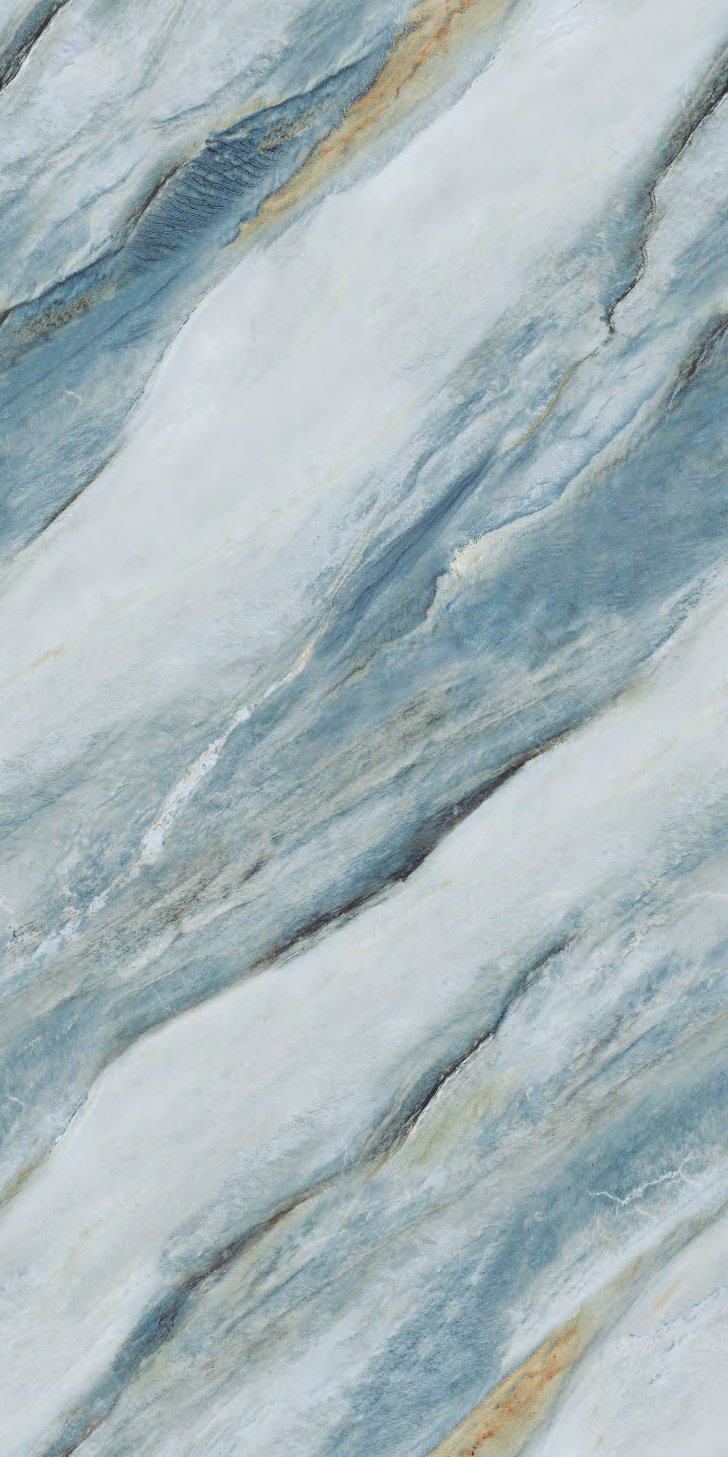 Mirano Aqua, carrelage grand format 600 × 1200 mm (60 × 120 cm), fini glossy, World Export & Co.