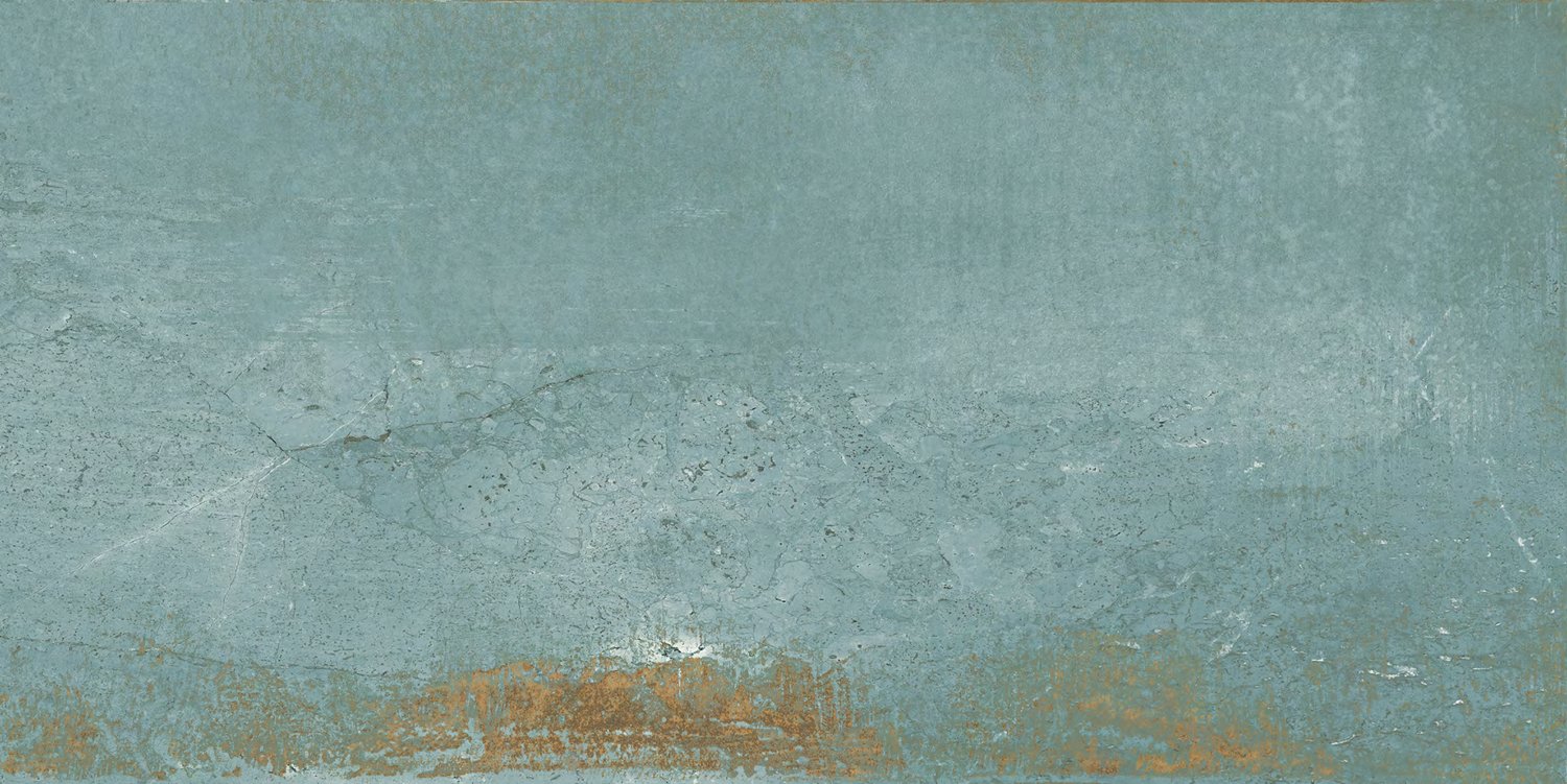 Flare Aqua, carrelage grand format 600 × 1200 mm (60 × 120 cm), fini mat, World Export & Co.