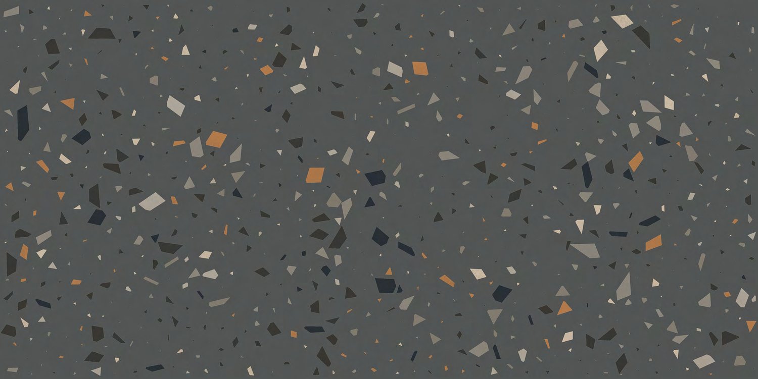 Floris Terazzo Amazon, carrelage grand format 600 × 1200 mm (60 × 120 cm), fini mat, World Export & Co.