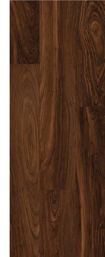 Dark Padauk, sol SPC rigide décor bois, format 181×1220mm, gamme PRIME Series.