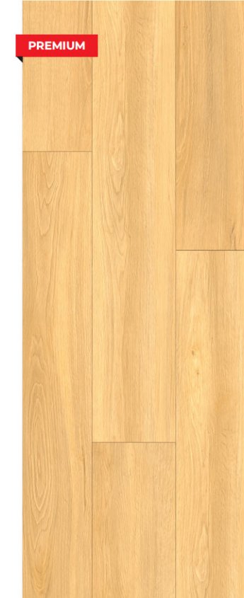 Gold Oak, sol SPC rigide décor bois, format 181×1220mm, gamme LUXE Series.