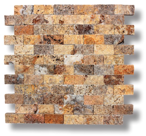 Mosaïque à face éclatée, coloris Autumn.