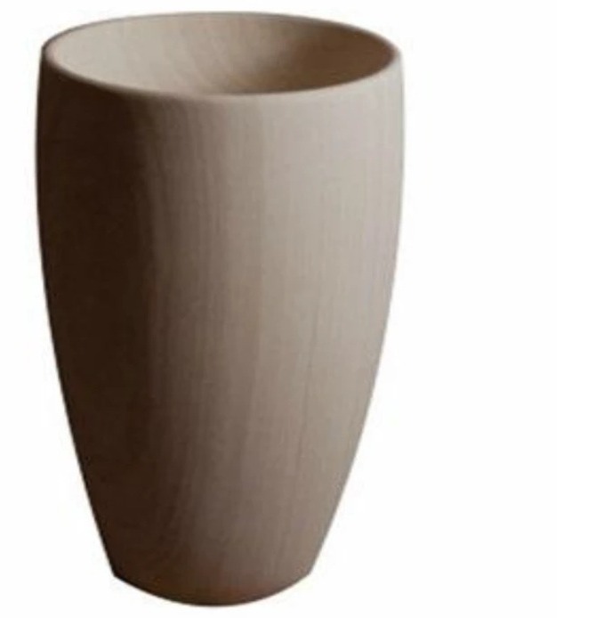 Vasque conique beige, World Export & Co.