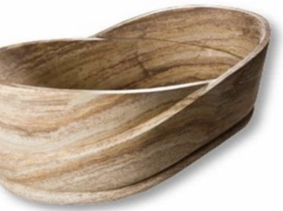 Vasque ovale veinée, World Export & Co.